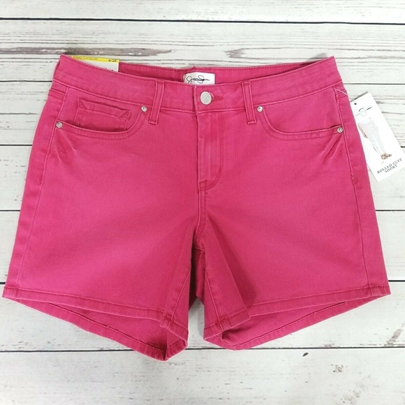 Jessica Simpson Rolled Cuff Shorts Size 6/28 - Picture 1 of 5